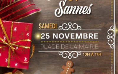 Marché de noël SANNES le 25 Novembre 2023